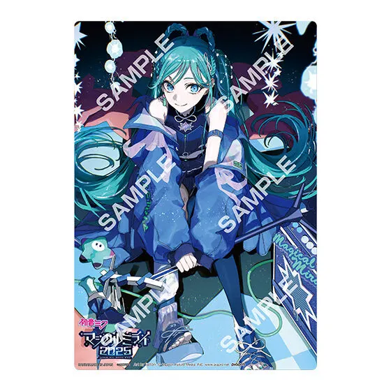 初音ミク クリアビジュアルポスター~マジカルミライ 2025~ 【デザインF】Art by ligton