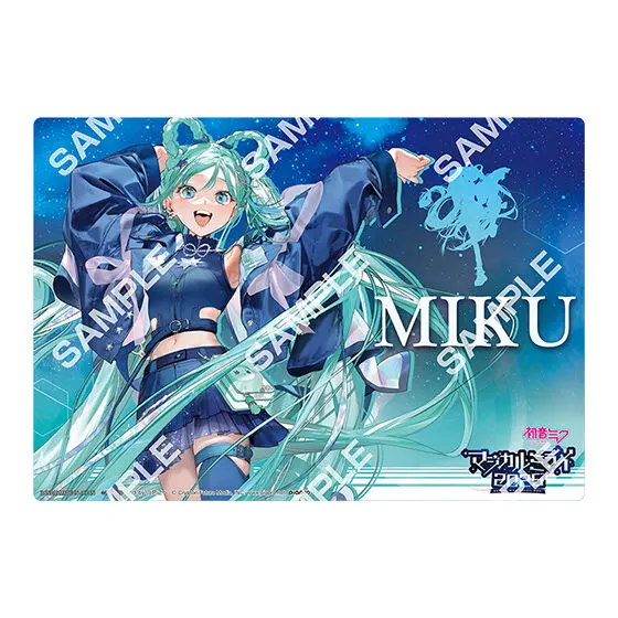 初音ミク クリアビジュアルポスター~マジカルミライ 2025~ 【デザインG】Art by 二色こぺ