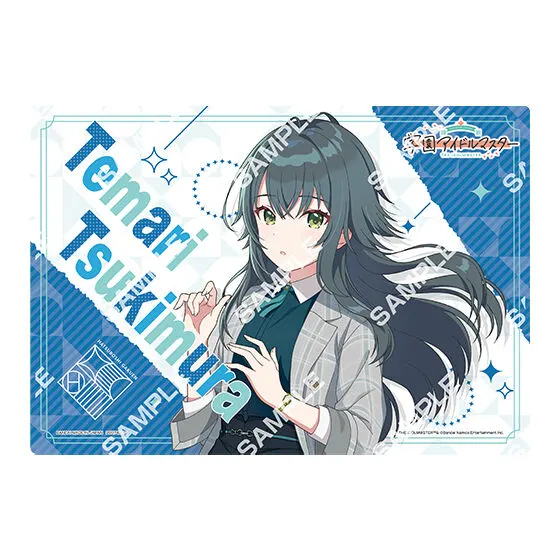 バンダイナムコアミューズメント限定 【ジャンボカードダス/フラットガシャポン】学園アイドルマスター ~HOP! STEP! JUMP! SPRING!キャンペーンin ナムコ~ クリアビジュアルポスター デザインH
