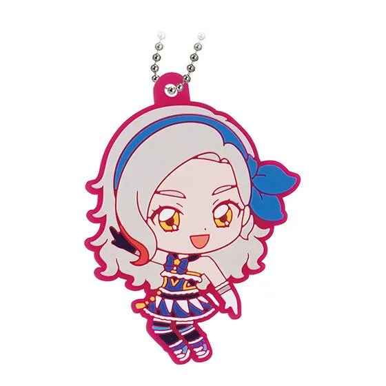アイカツ！×プリパラ カプセルラバーマスコット 黒沢凛