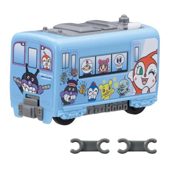 それいけ!アンパンマン キャラレール NEW4 JR四国高徳線うずしおアンパンマン列車モデル ばいきんまんとなかまたち号(動力車)