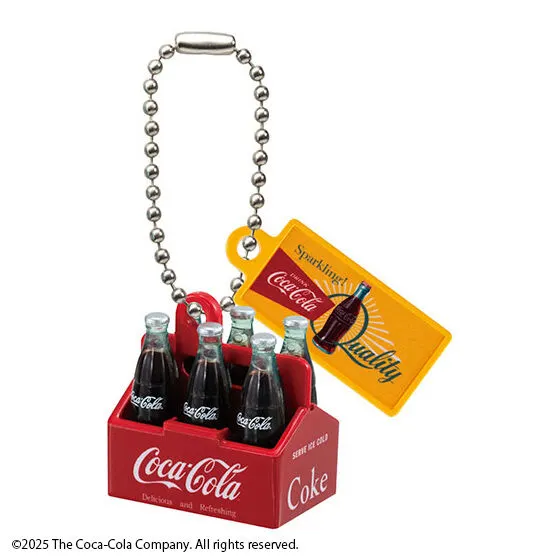 コカ・コーラブランド ミニチュアチャーム 1950s Coca-Cola Six-pack-carrier