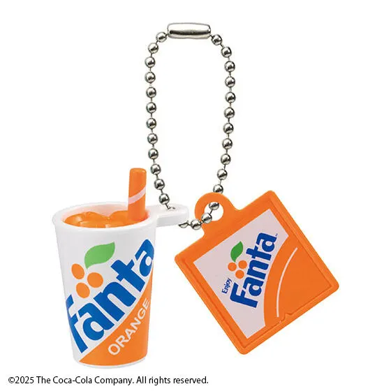 コカ・コーラブランド ミニチュアチャーム 1980-90s Fanta Cup