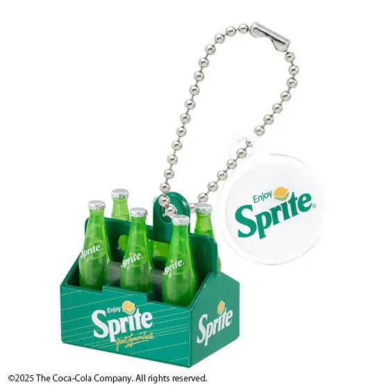 コカ・コーラブランド ミニチュアチャーム 1990s Sprite Six-pack-carrier