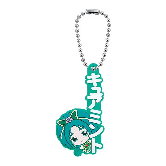 プリキュアオールスターズ カプセルラバーマスコット Name Collection! キュアミント