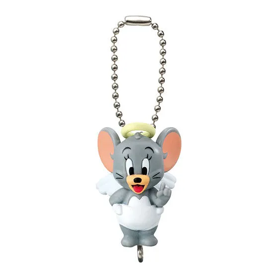 TOM and JERRY つまんでつなげてますこっと2~天使と悪魔~ タフィー(天使)(ボールチェーンver.)