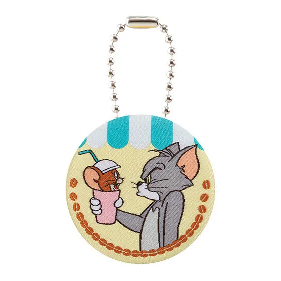 TOM and JERRY ふぁぶりっく缶チャーム トムとジェリーA