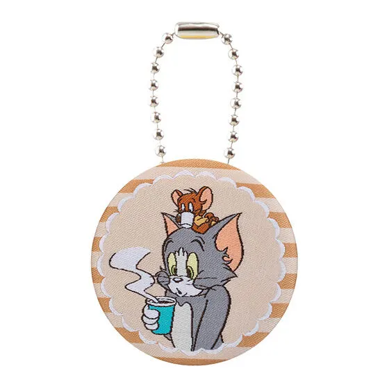 TOM and JERRY ふぁぶりっく缶チャーム トムとジェリーB