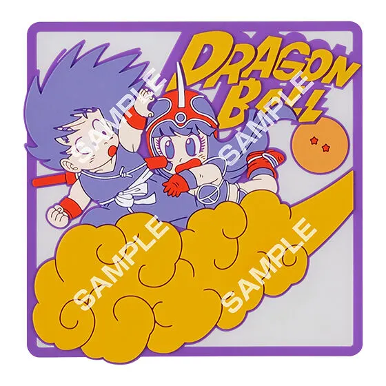 ドラゴンボール クリアラバーコースター 孫悟空＆チチ