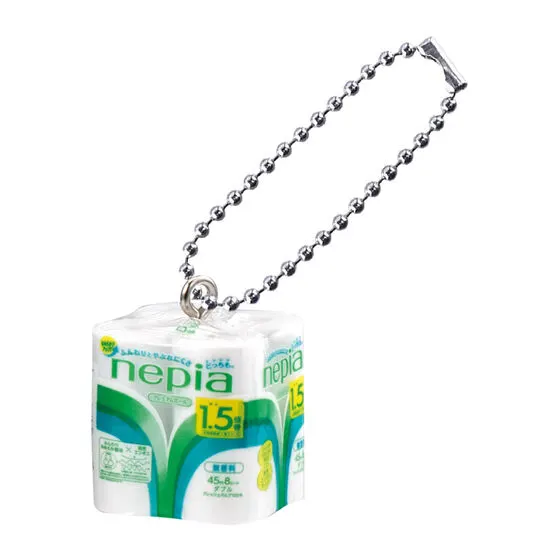 nepia ミニチュアチャーム ネピア トイレットロール