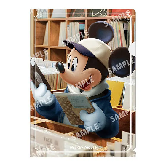 Disney MICKEY & FRIENDS WITH YOU miniクリアファイルコレクション B