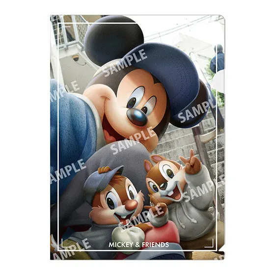 Disney MICKEY & FRIENDS WITH YOU miniクリアファイルコレクション D