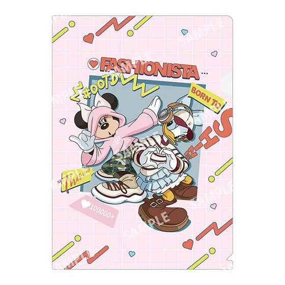 Disney MICKEY & FRIENDS WITH YOU miniクリアファイルコレクション F