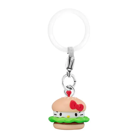 ハローキティ アメリカンデザインめじるしアクセサリー ハローキティ ハンバーガー ver.