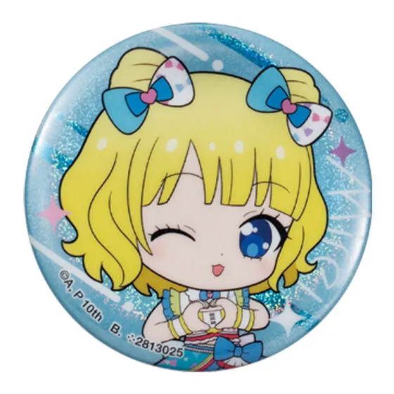 アイカツ!×プリパラ あそーと 缶バッジ(南みれぃ)