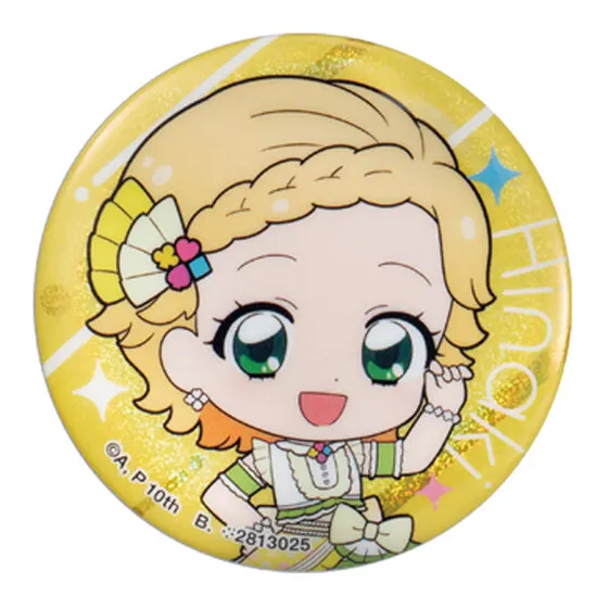 アイカツ!×プリパラ あそーと 缶バッジ(新条ひなき)