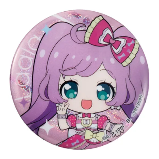 アイカツ!×プリパラ あそーと 缶バッジ(真中らぁら)