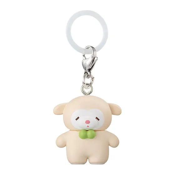 ふわふわたっとん めじるしアクセサリー ひつじ