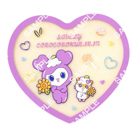 TWICE LOVELYS × SANRIO CHARACTERS クリアラバーコースター SAVELY×COROCOROKURIRIN