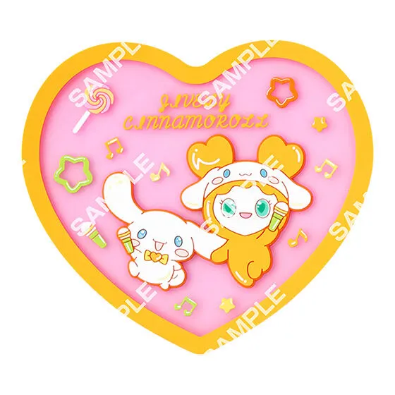 TWICE LOVELYS × SANRIO CHARACTERS クリアラバーコースター JIVELY×CINNAMOROLL