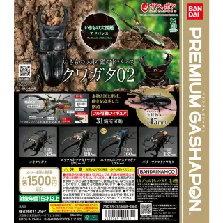 いきもの大図鑑アドバンス クワガタ02の画像