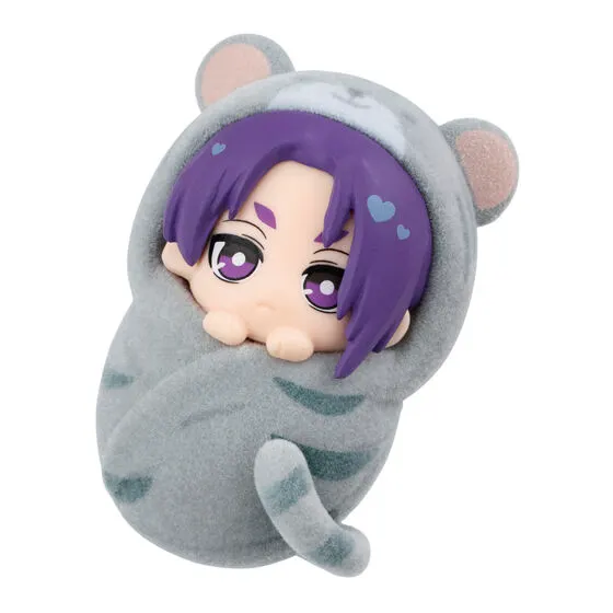 ブルーロック ぷにとっぷ ふわふわおくるみマスコット 御影 玲王