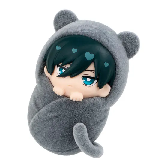 ブルーロック ぷにとっぷ ふわふわおくるみマスコット 糸師 凛