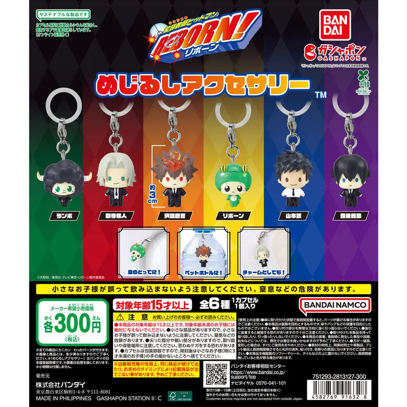 家庭教師ヒットマンREBORN! めじるしアクセサリーの台紙