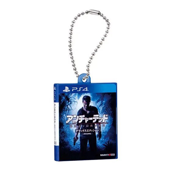 ゲームパッケージミニチュアチャーム2(PlayStation) アンチャーテッド (海賊王と最後の秘宝)