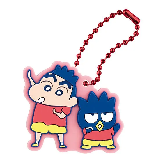 原作クレヨンしんちゃん×はぴだんぶい スペシャルラバーマスコット しんちゃん×バッドばつ丸