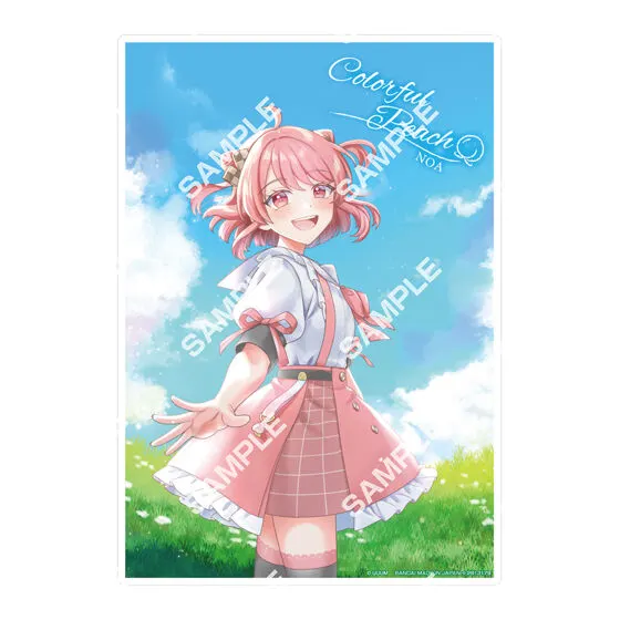 カラフルピーチ クリアポスター3 のあ