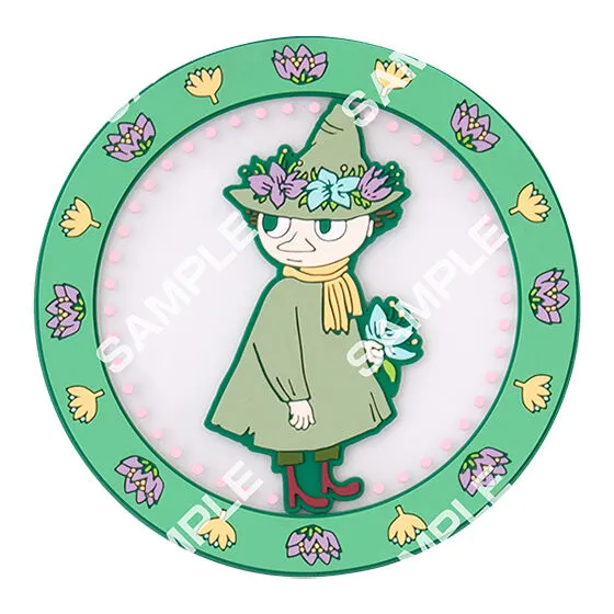 MOOMIN クリアラバーコースター スナフキン