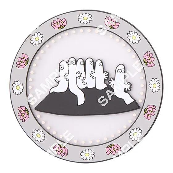 MOOMIN クリアラバーコースター ニョロニョロ
