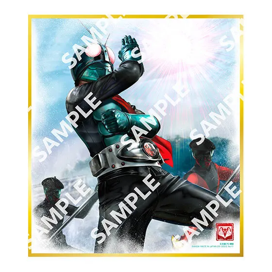 仮面ライダー色紙ART GP4 仮面ライダー1号