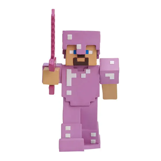 MINECRAFT(マインクラフト) フィギュアあそーと ~エンダードラゴン戦~ スティーブ(ネザライト)