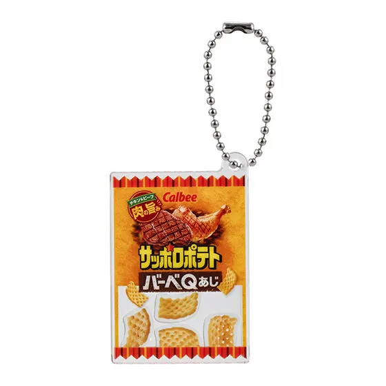 カルビー アクリルシャカシャカチャーム サッポロポテト バーベQあじ