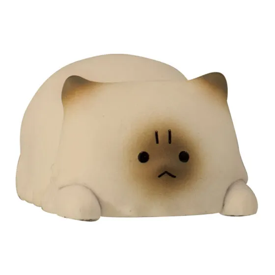 怒ったもふもふの猫ちゃあぁぁん 手を前に出して寝ながら怒ってる猫ちゃん
