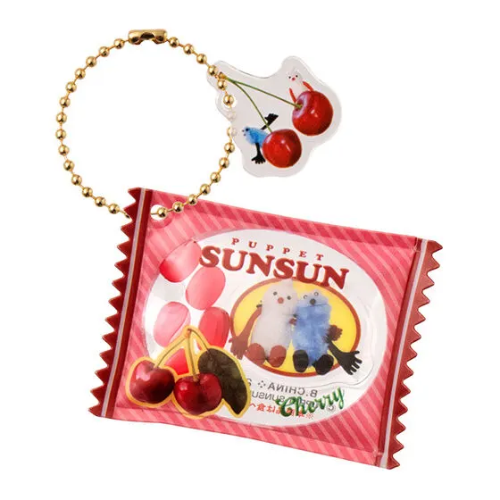 パペットスンスン シャカシャカキャンディチャーム CHERRY