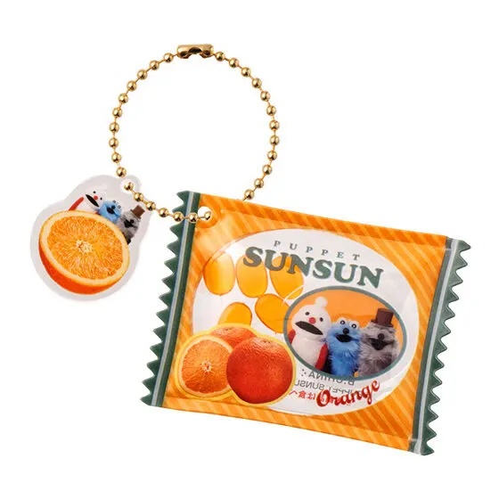 パペットスンスン シャカシャカキャンディチャーム ORANGE