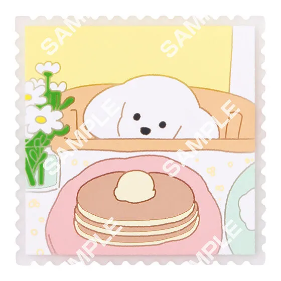 いろんないぬのラバーコースター illustration by てらおかなつみ ホットケーキといぬ
