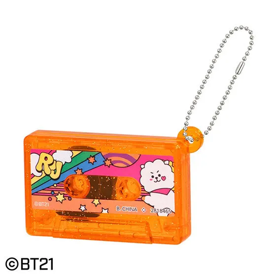 BT21 カセットテープチャーム RJ