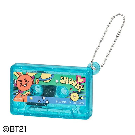 BT21 カセットテープチャーム SHOOKY
