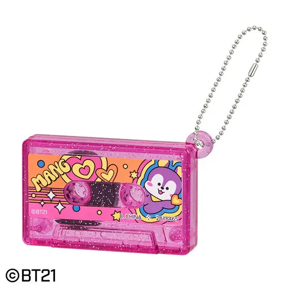 BT21 カセットテープチャーム MANG