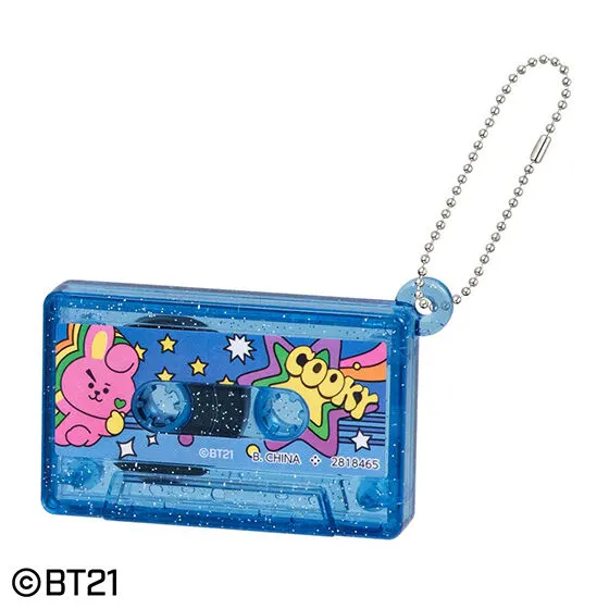 BT21 カセットテープチャーム COOKY