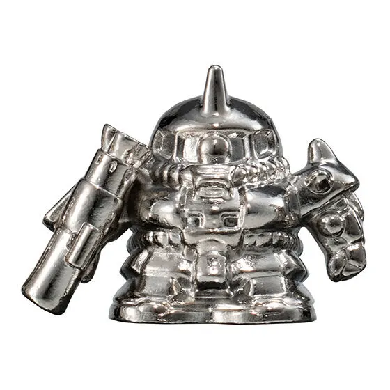 機動戦士ガンダム ガシャポン戦士 ダイキャストガンケシ シャア専用ザク(SILVER)