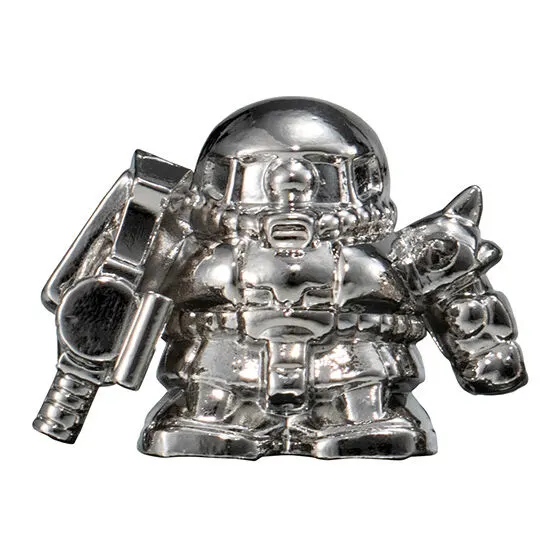 機動戦士ガンダム ガシャポン戦士 ダイキャストガンケシ 量産型ザク(SILVER)