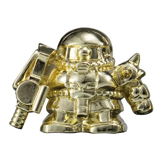 機動戦士ガンダム ガシャポン戦士 ダイキャストガンケシ 量産型ザク(GOLD)