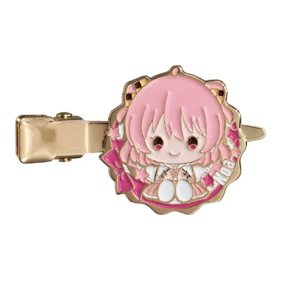 カラフルピーチ メタルヘアクリップ のあ