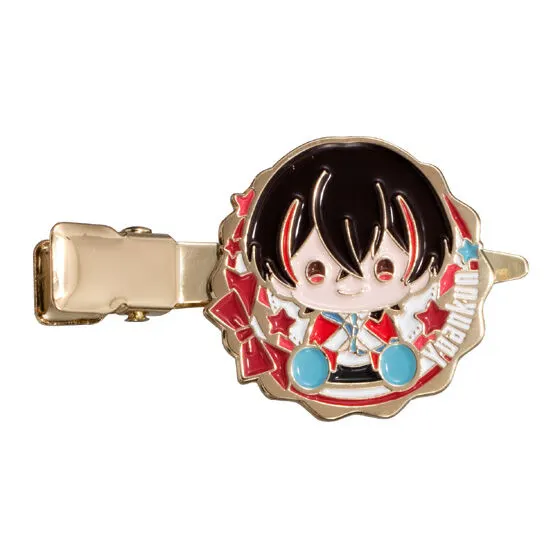 カラフルピーチ メタルヘアクリップ ゆあんくん