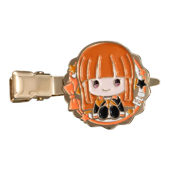 カラフルピーチ メタルヘアクリップ えと